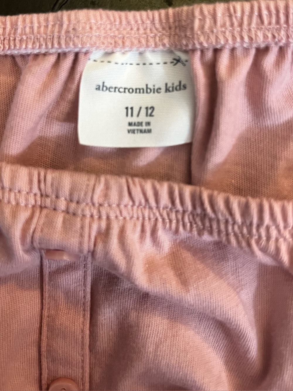 Girls Mauve Smocked Short Sleeve Top - Picture 2 of 4